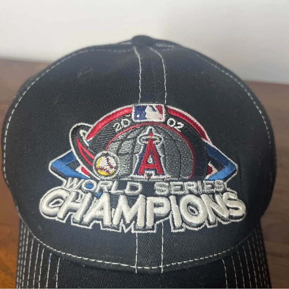 New Era Black World Series Champions Hat
